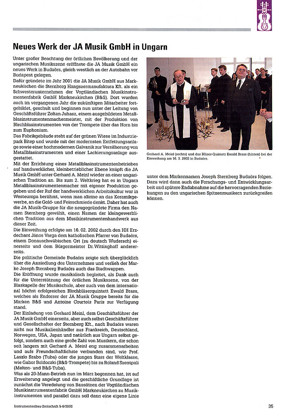 IZ Instrumentenbau Zeitschrift 5/6 2002